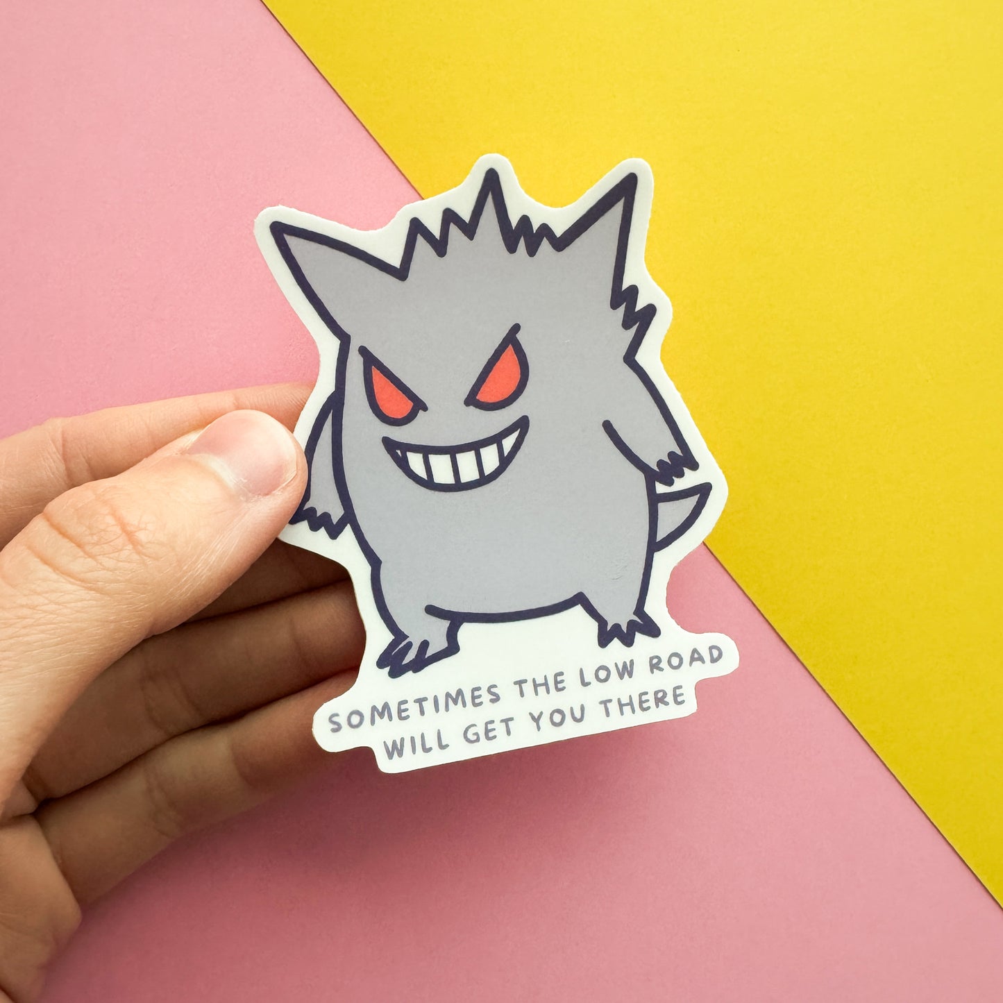 The Low Road Sticker