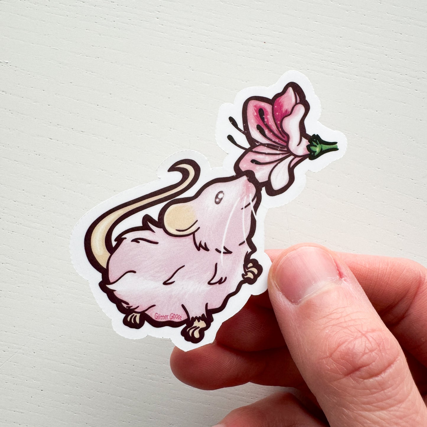 Fluffy Rat Sticker