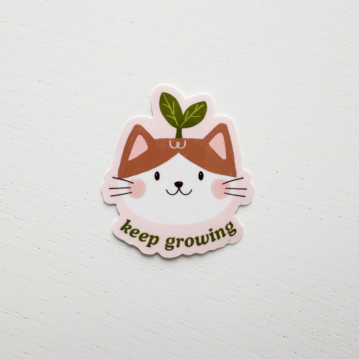 Growing Cat Sticker