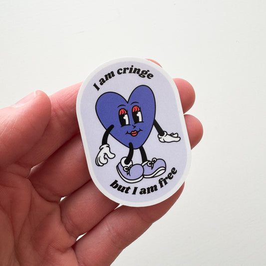 I Am Cringe Sticker
