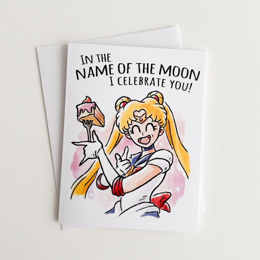 Cosmic Guardian Birthday Card