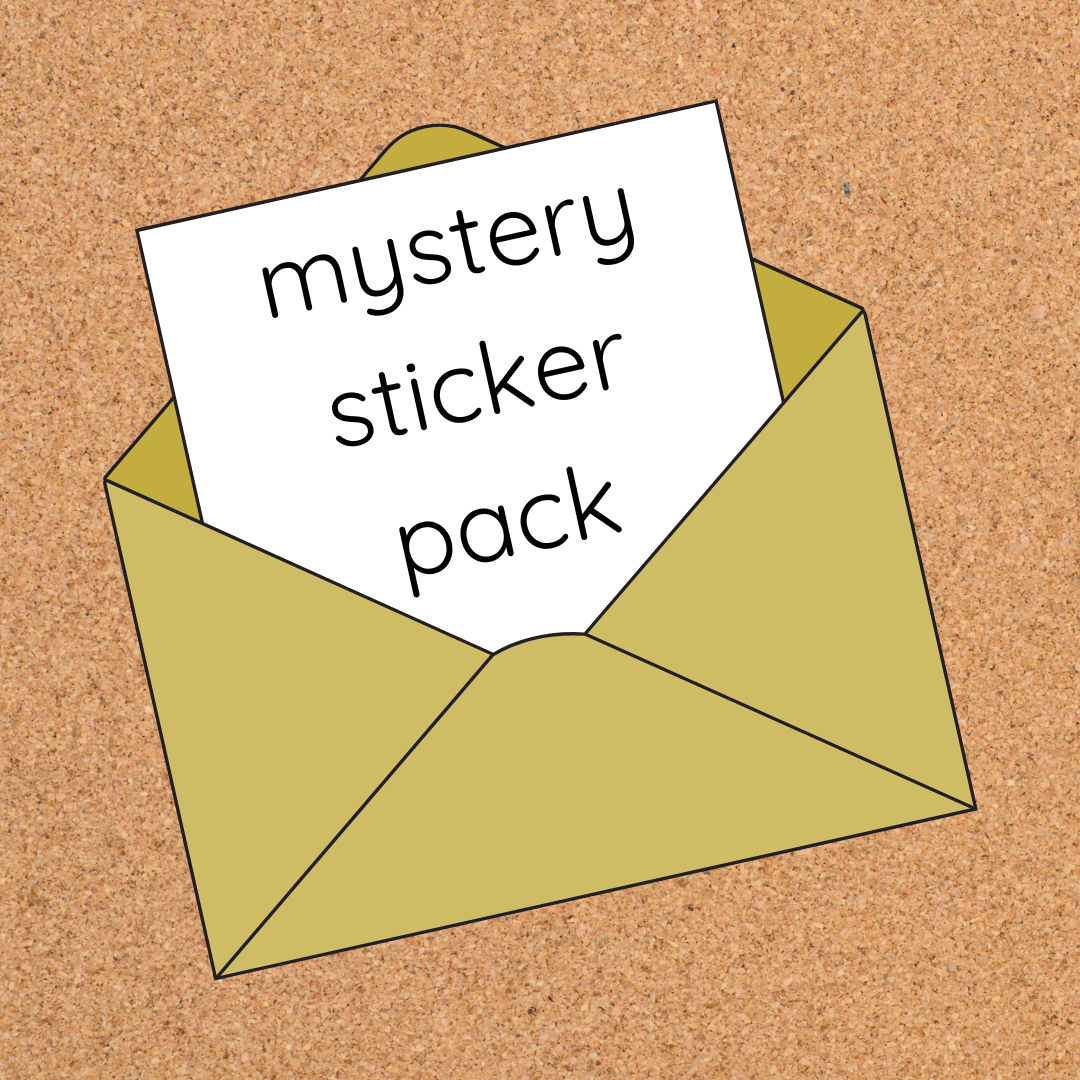 Mystery Sticker Pack (Minimum $16 Value)