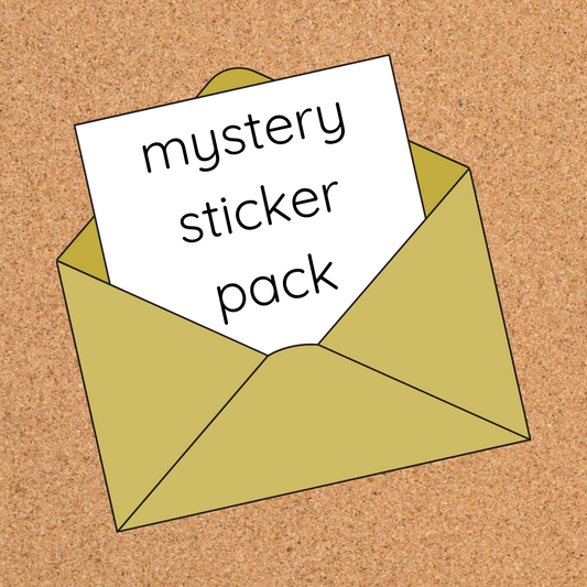 Mystery Sticker Pack (Minimum $16 Value)