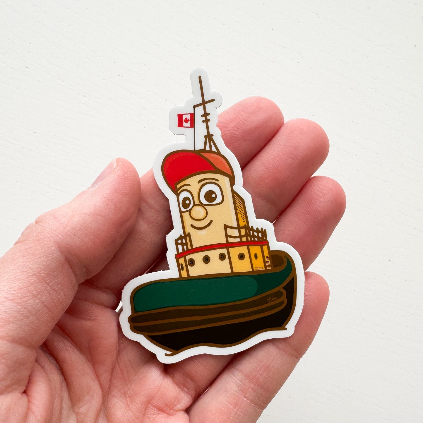 Tug Boat Sticker