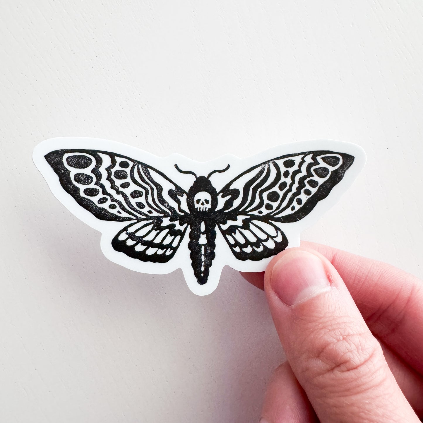Death's Head Hawkmoth Sticker