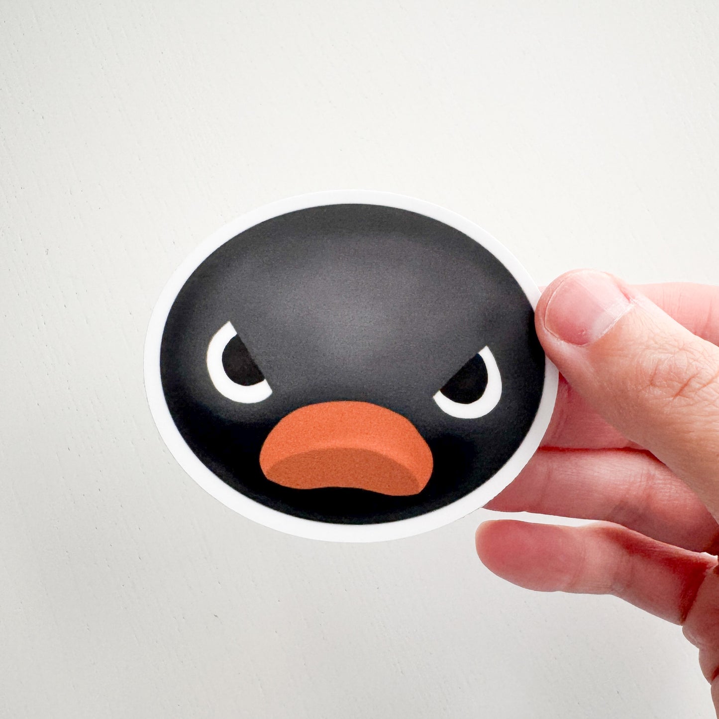 Angry Penguin Sticker