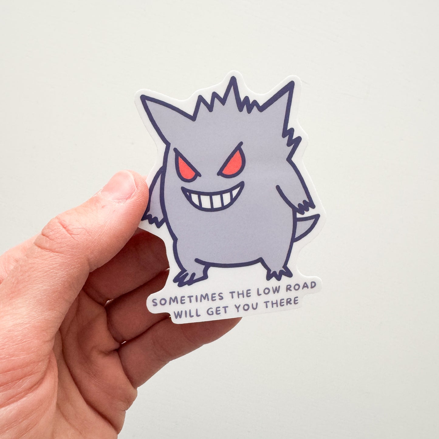 The Low Road Sticker