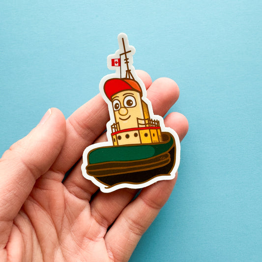 Tug Boat Sticker
