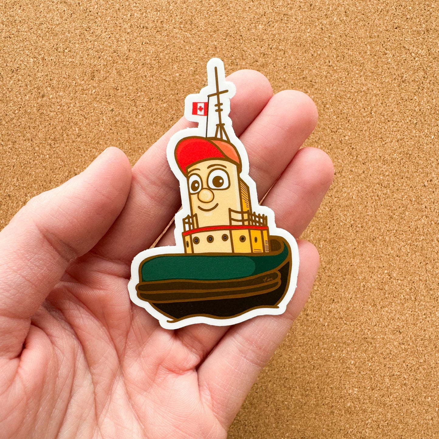 Tug Boat Sticker