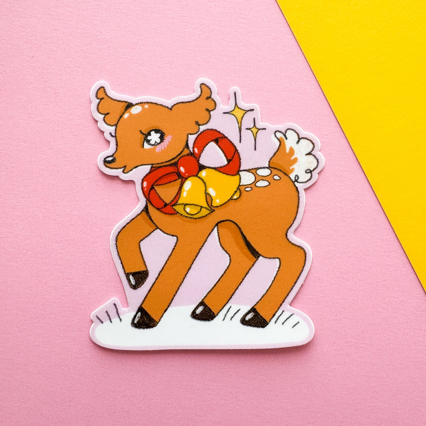 Festive Fawn Sticker