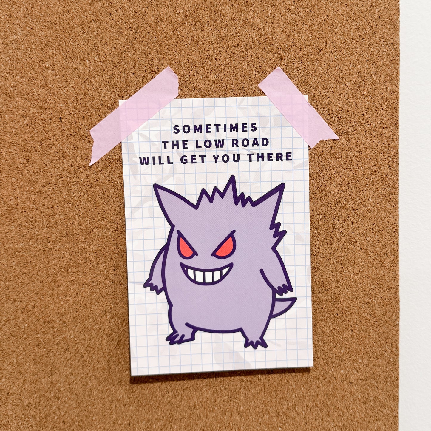 The Low Road Postcard