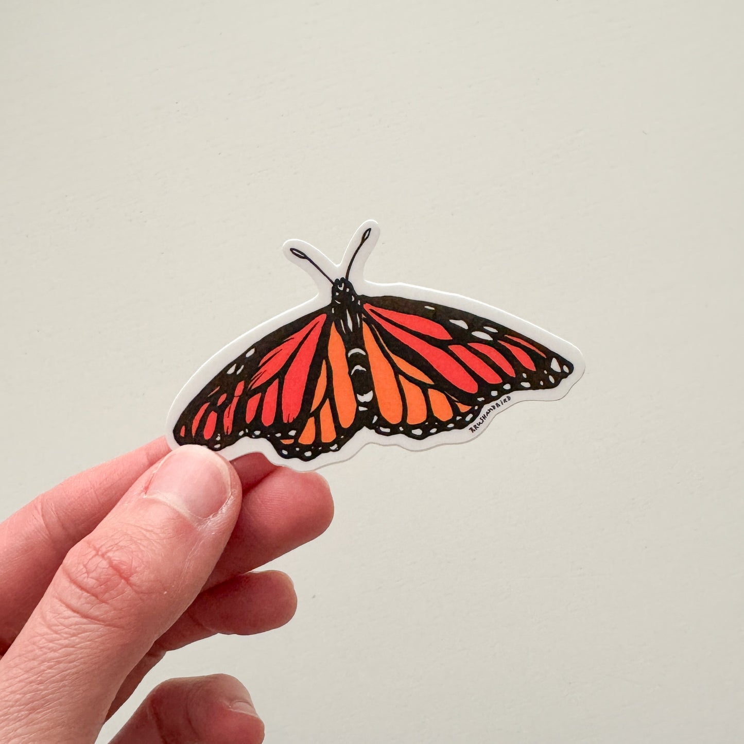 Monarch Butterfly Sticker