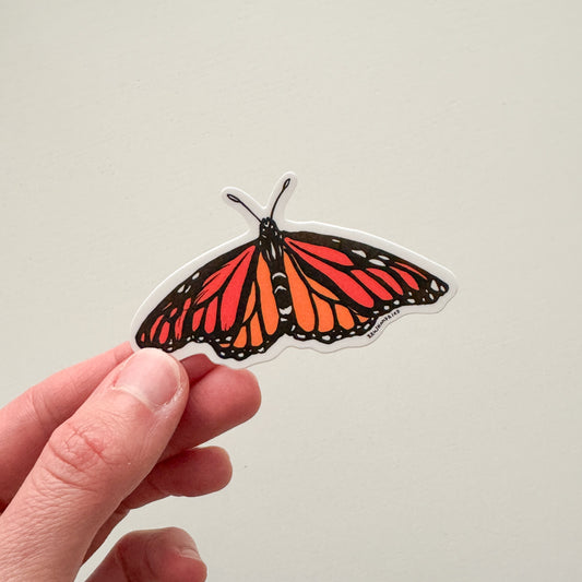 Monarch Butterfly Sticker
