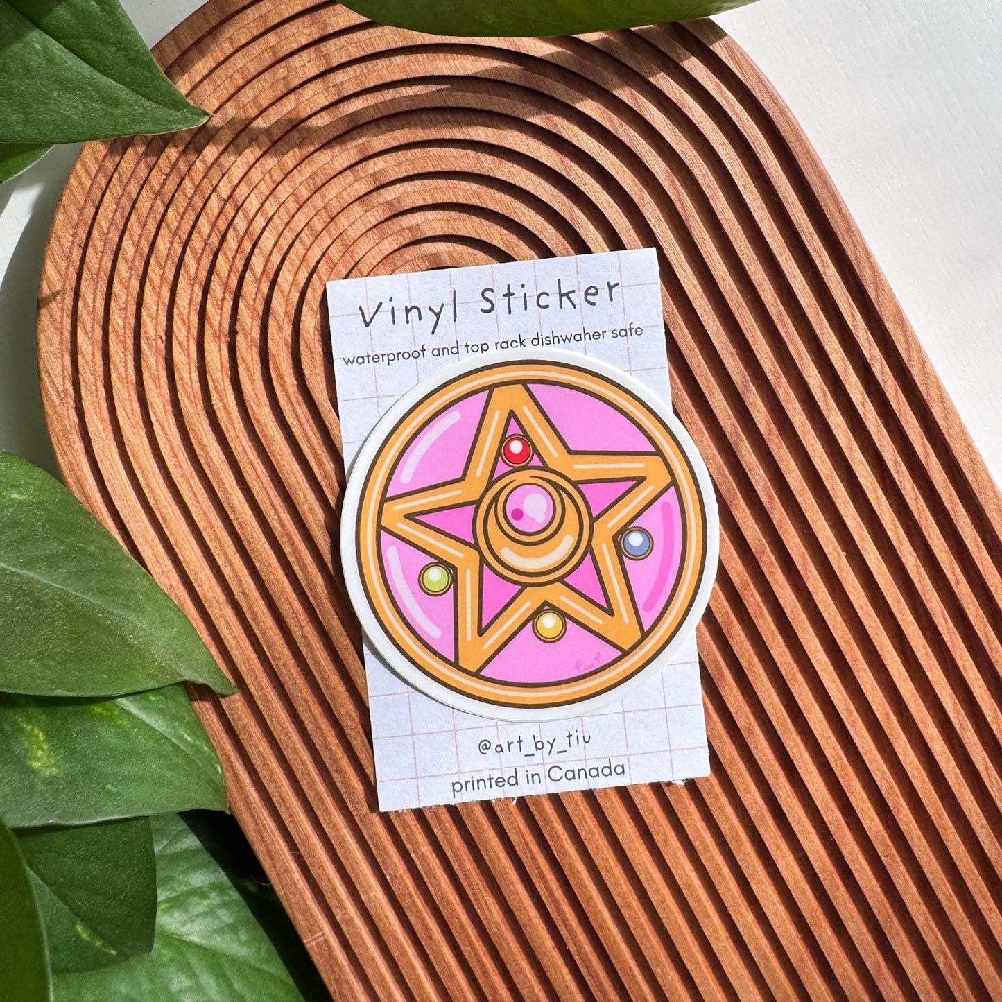 Lunar Crystal Star Sticker