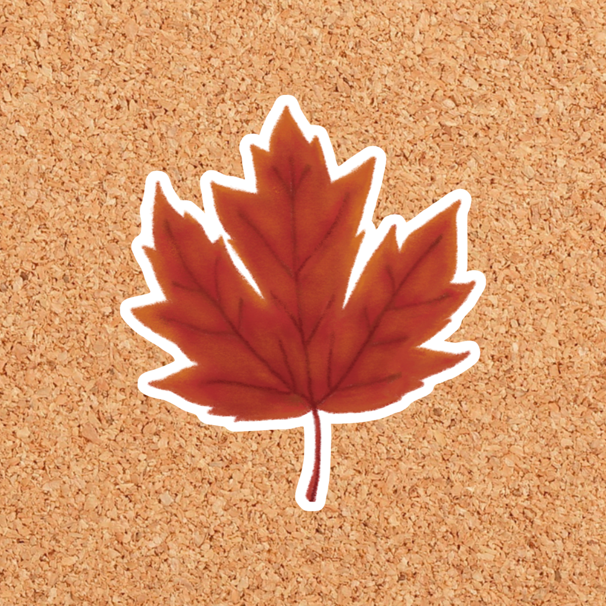Maple Leaf Sticker
