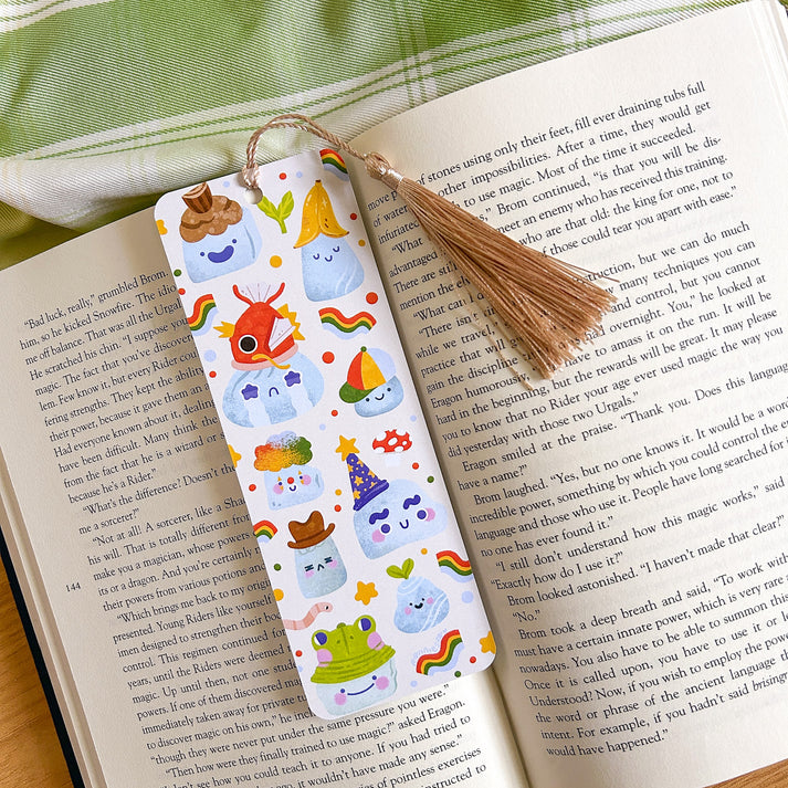 Rock Friends Cardstock Bookmark