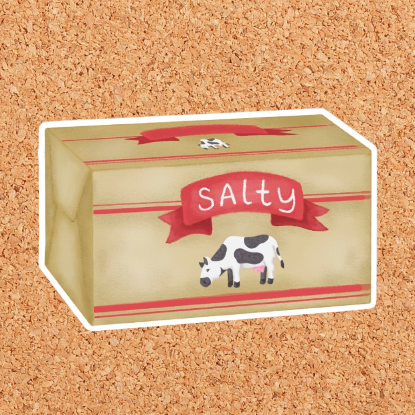 Salty Butter Sticker