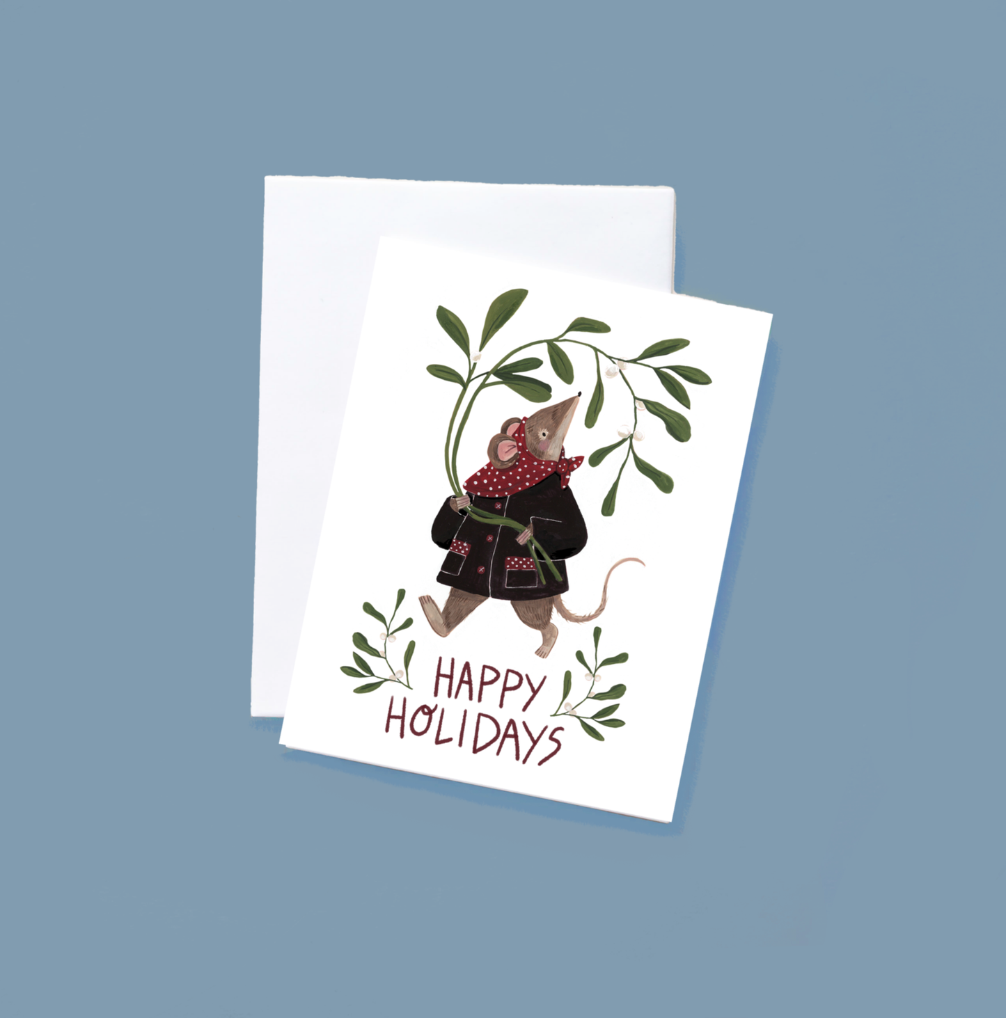 Happy Holidays Christmas Card