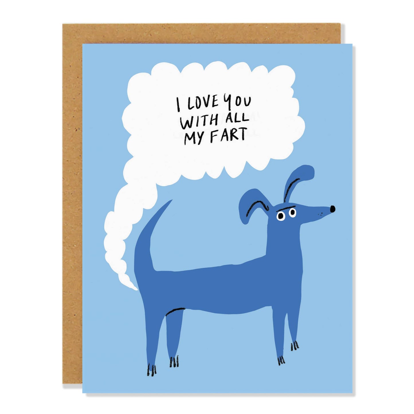 With All My Fart Love & Friendship Card