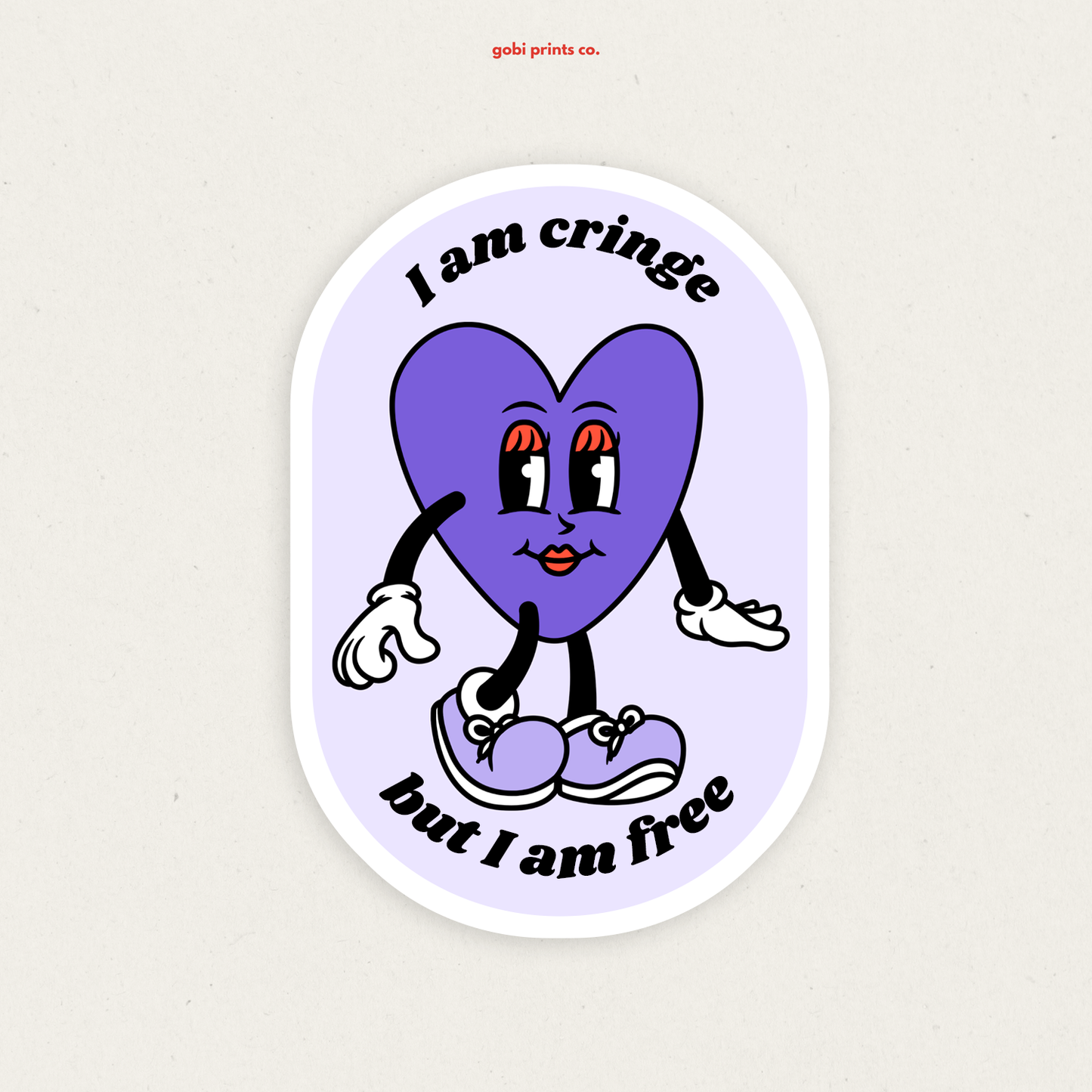 I Am Cringe Sticker
