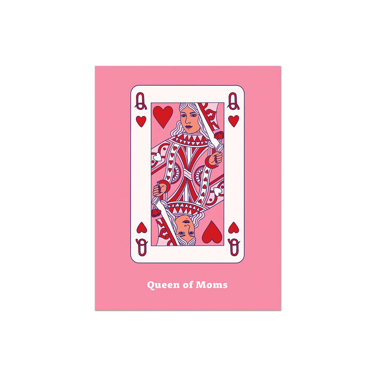 Queen Of Moms Mother's Day Card