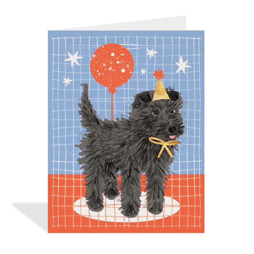 Balloon Dog Birthday Greeting Card