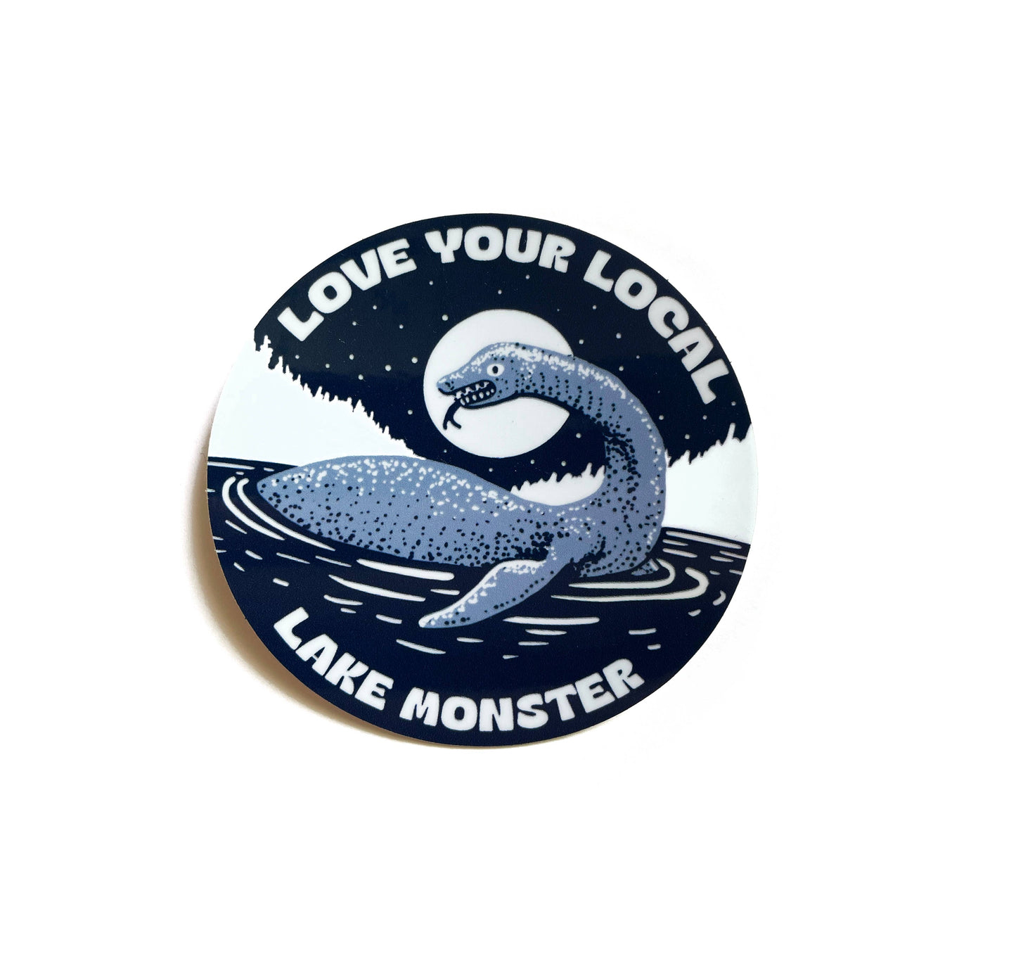 Love your local Lake Monster Sticker