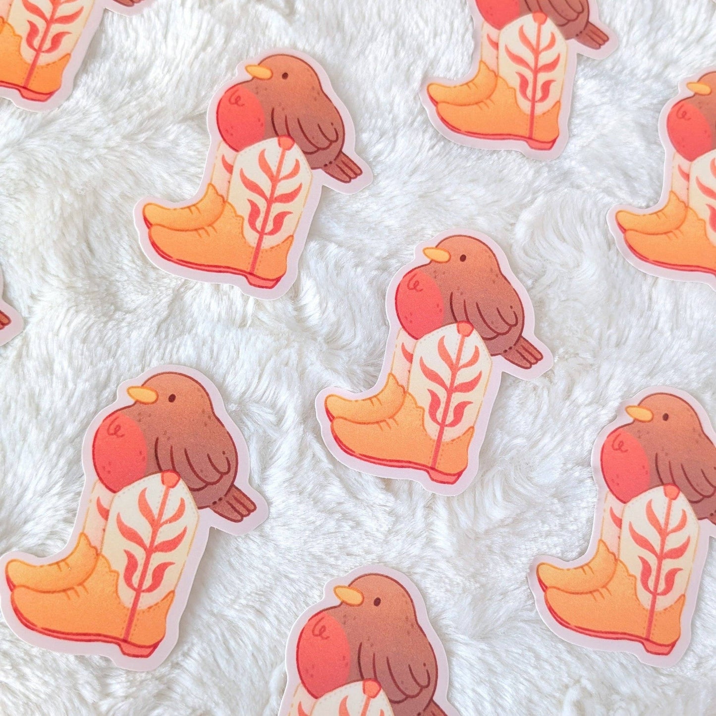 Big Boots Birb Sticker
