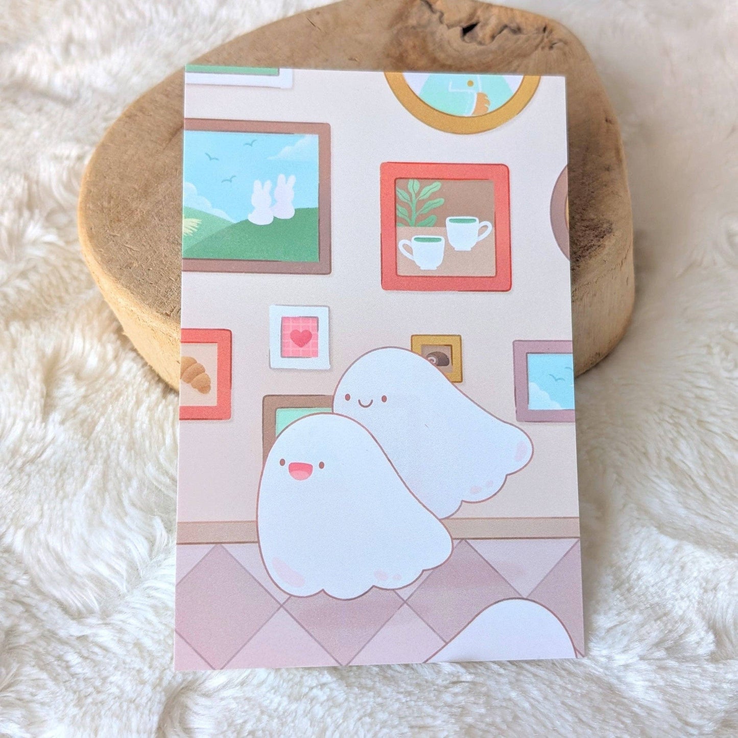Ghost Gallery Postcard