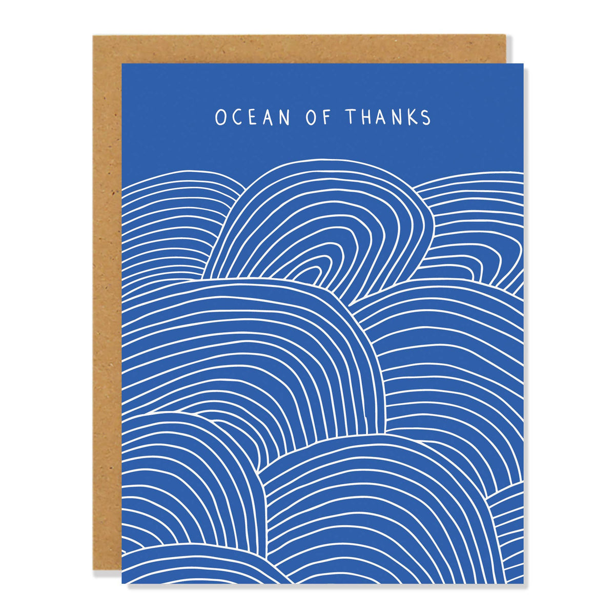 Ocean of Thanks Greeting Card
