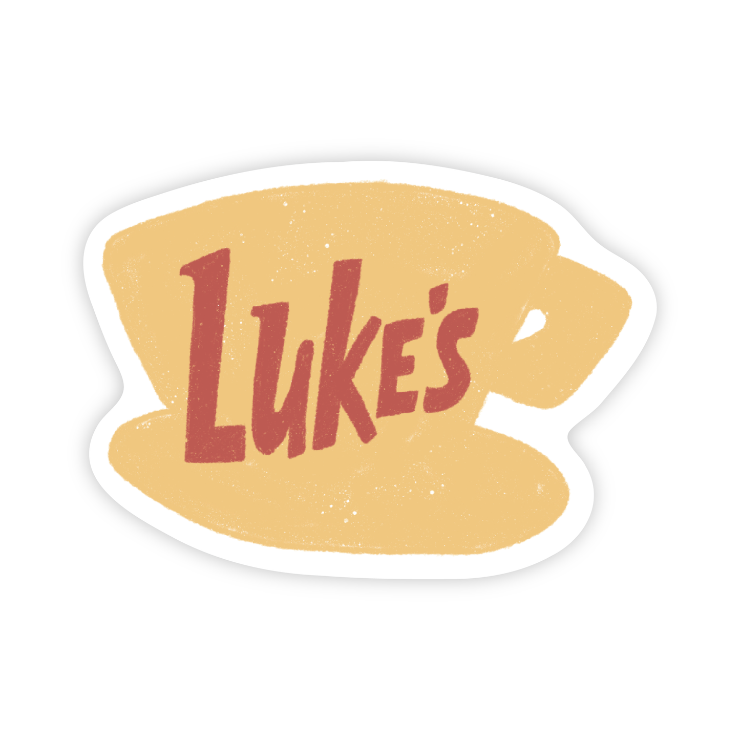 Luke's Coffee Sticker
