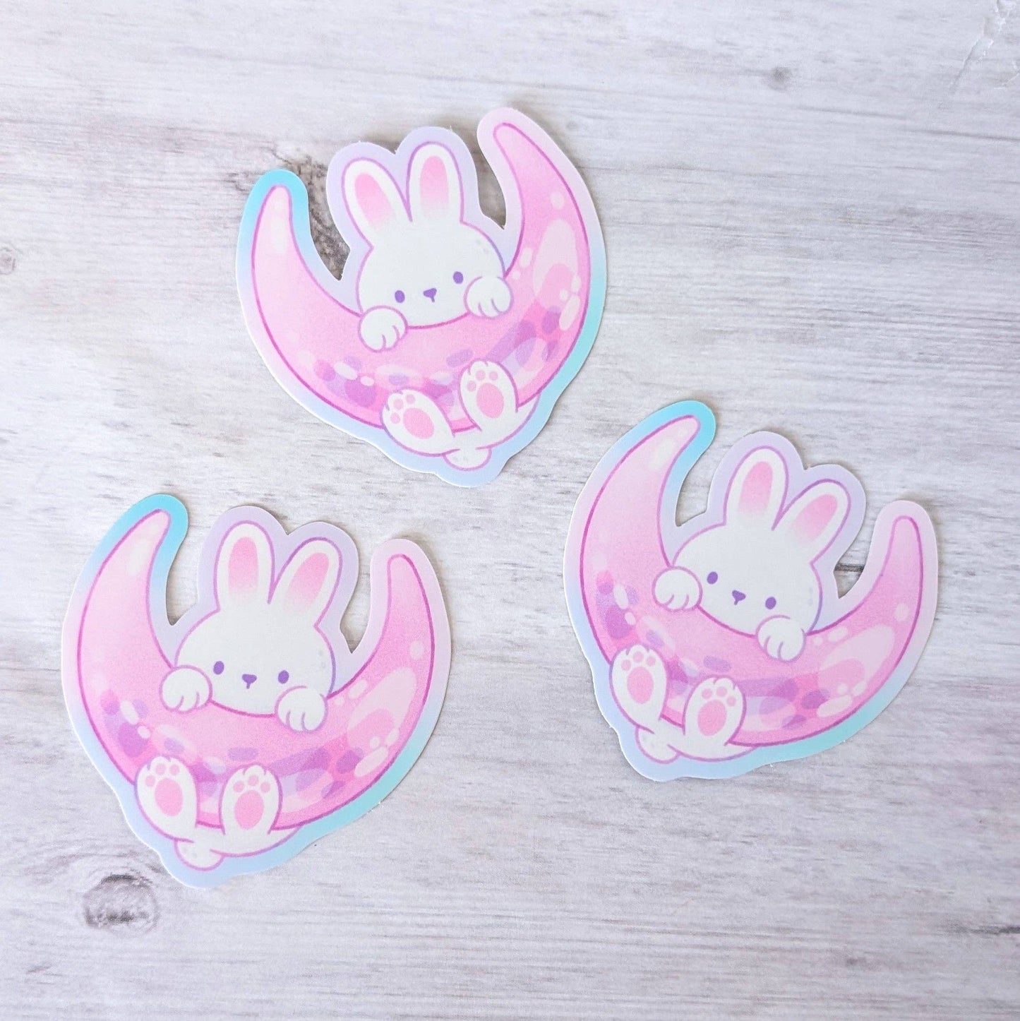 Bubble Moon Rabbit Sticker