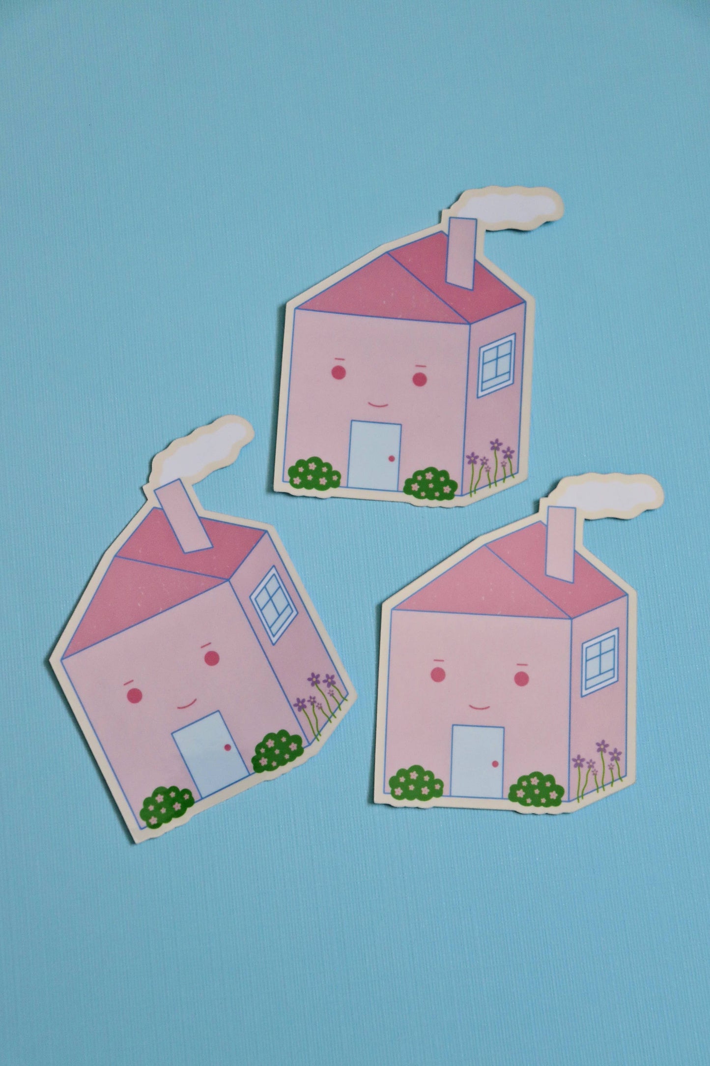 Happy Home Glossy Sticker