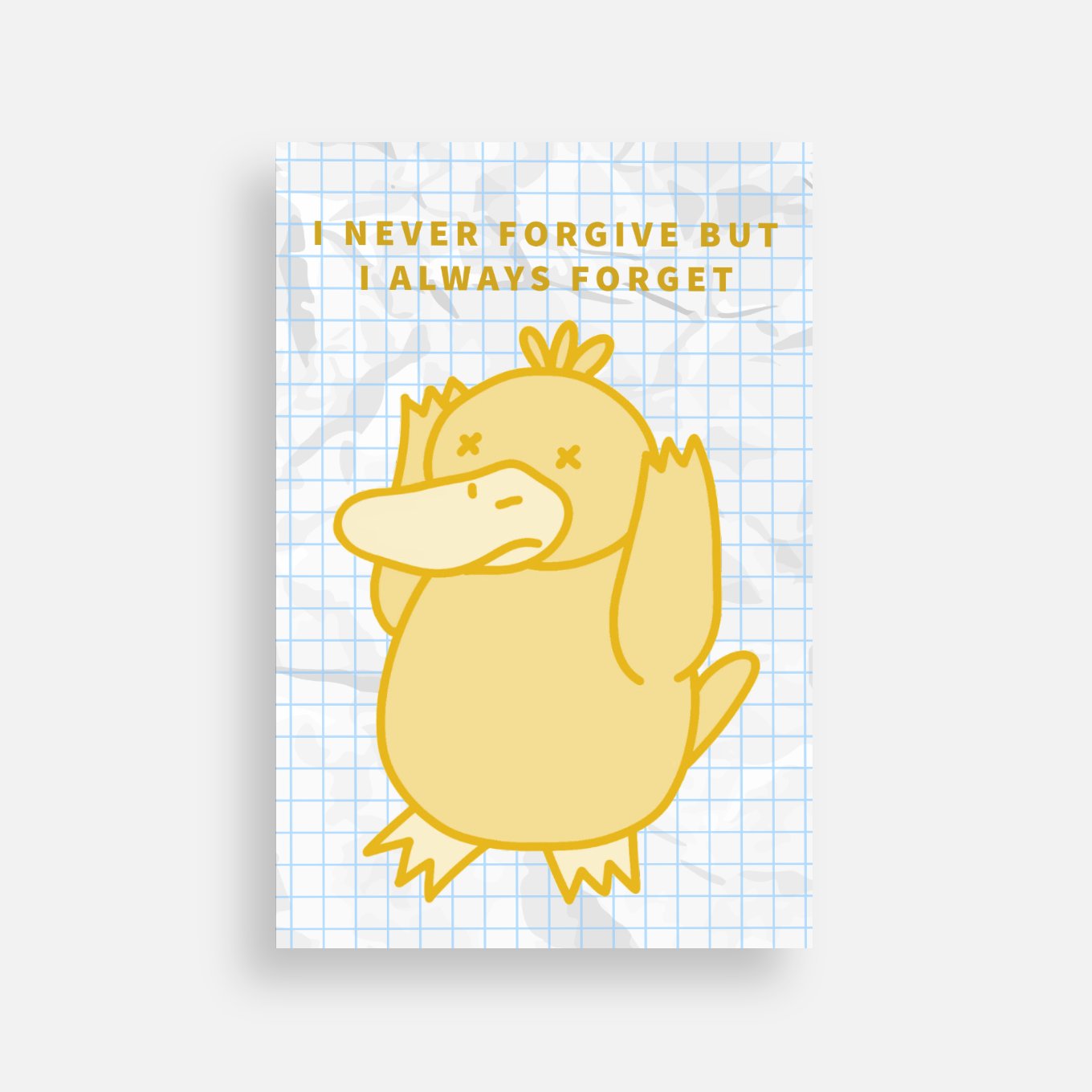 Always Forget Postcard