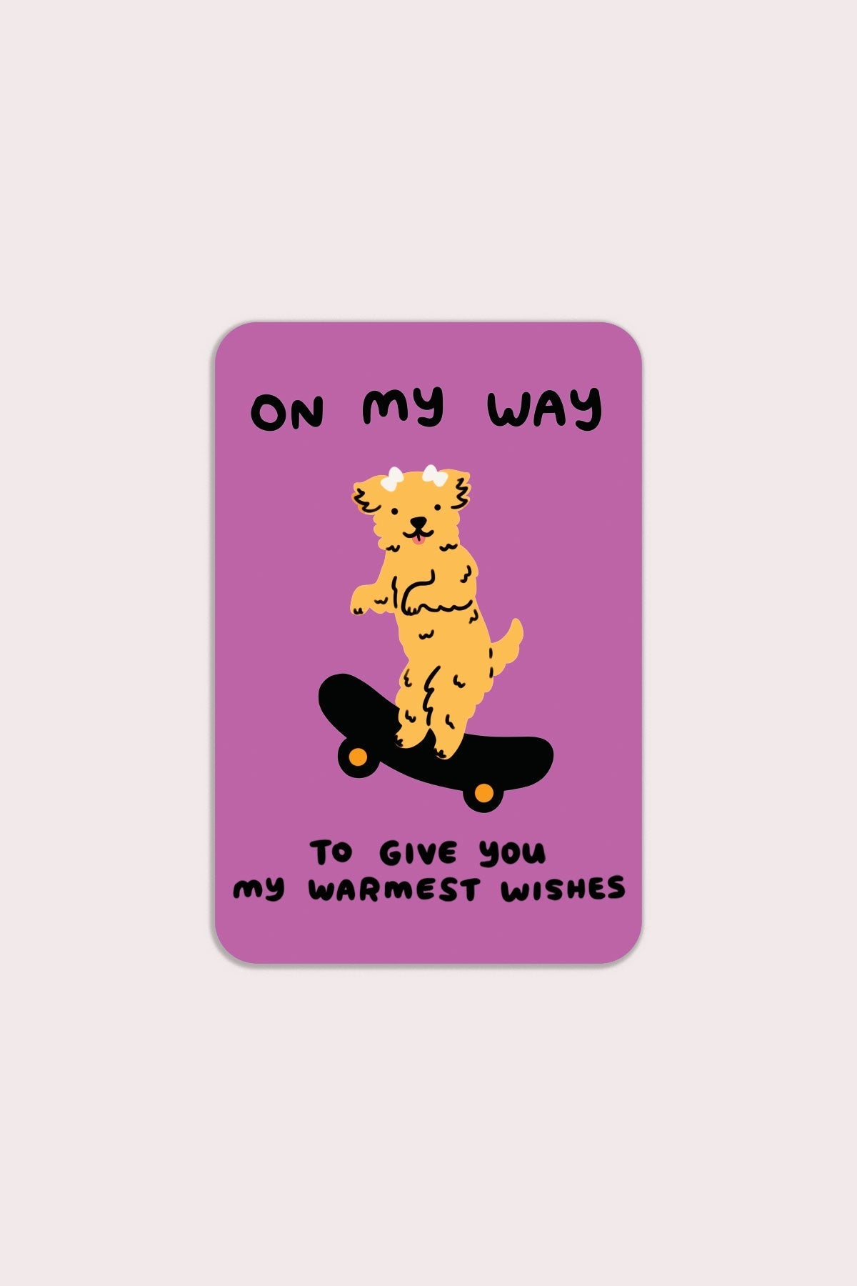 Warmest Wishes Sticker