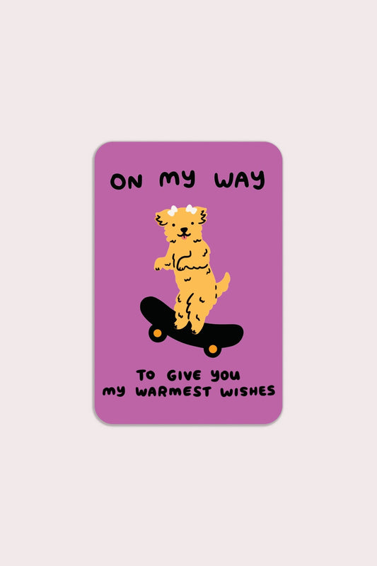 Warmest Wishes Sticker