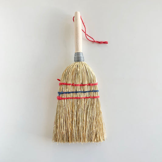 Mini Rice Straw Hand Broom -  - Kinsfolk Shop