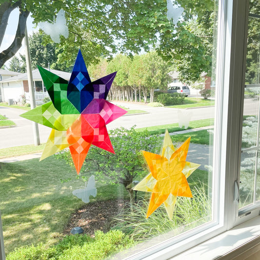 How To: Kite Paper Window Stars