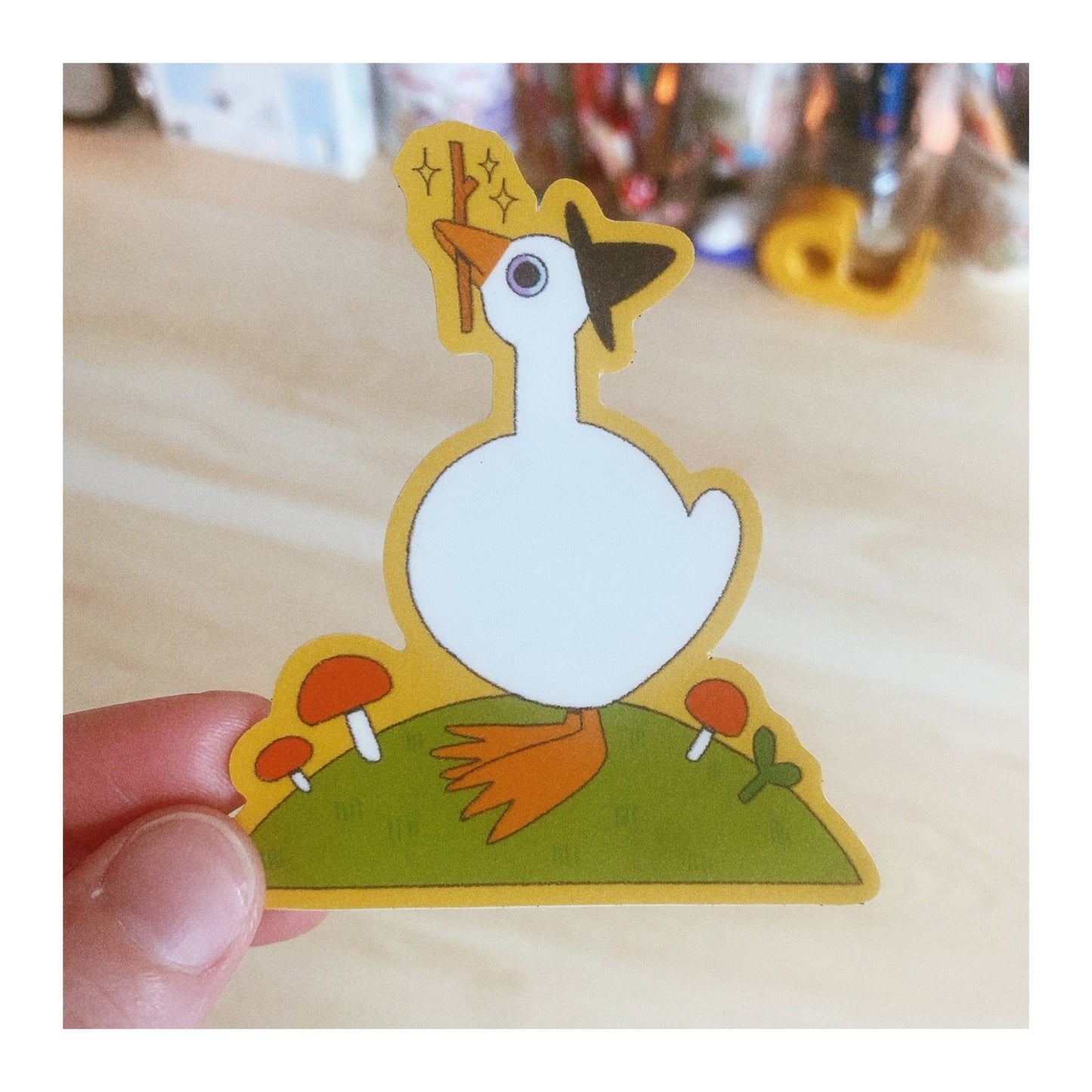 Spellbound Goose Sticker