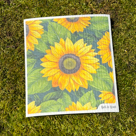 Sunflower Sway Swedish Sponge Cloth
