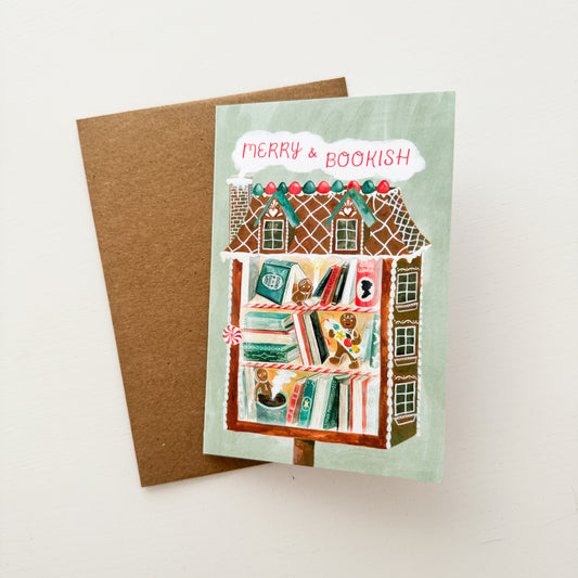 Merry & Bookish Holiday Card