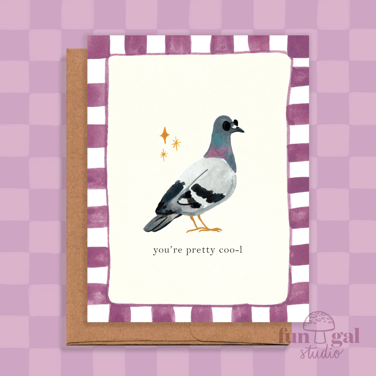 Cool Pigeon Card