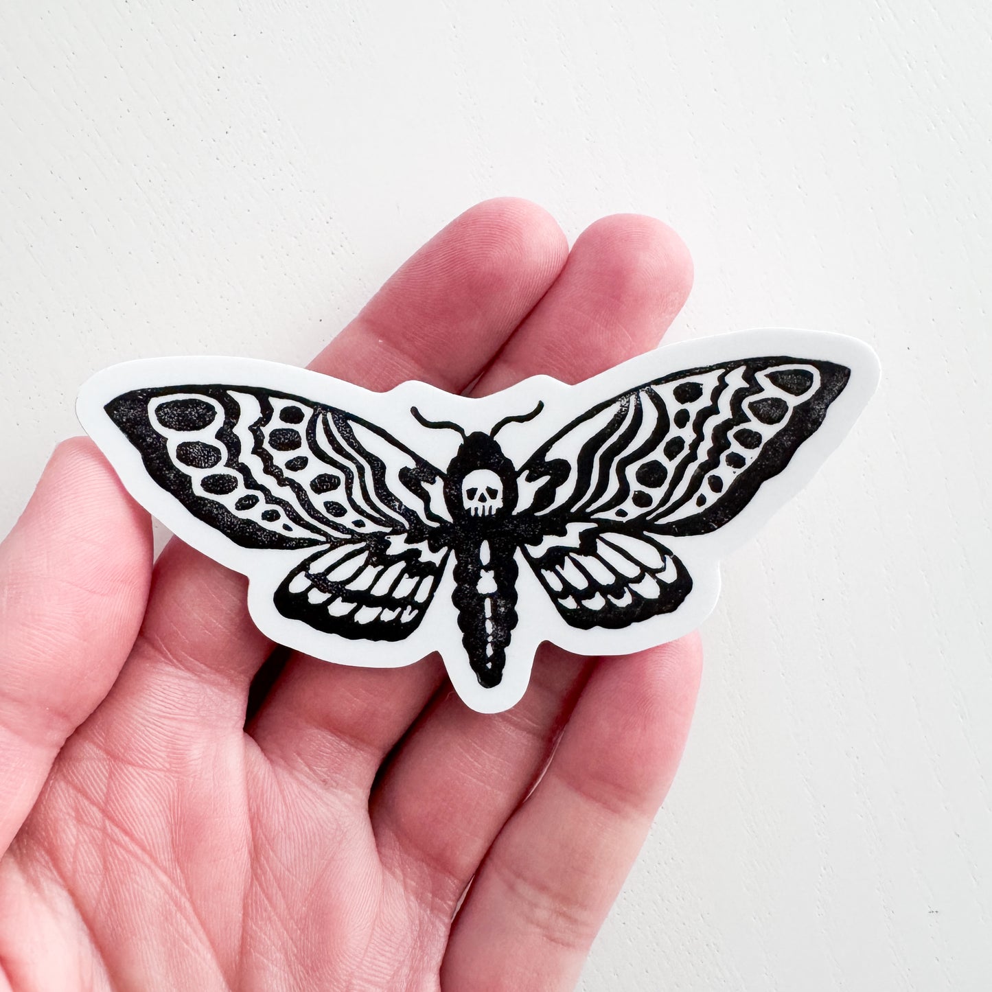 Death's Head Hawkmoth Sticker
