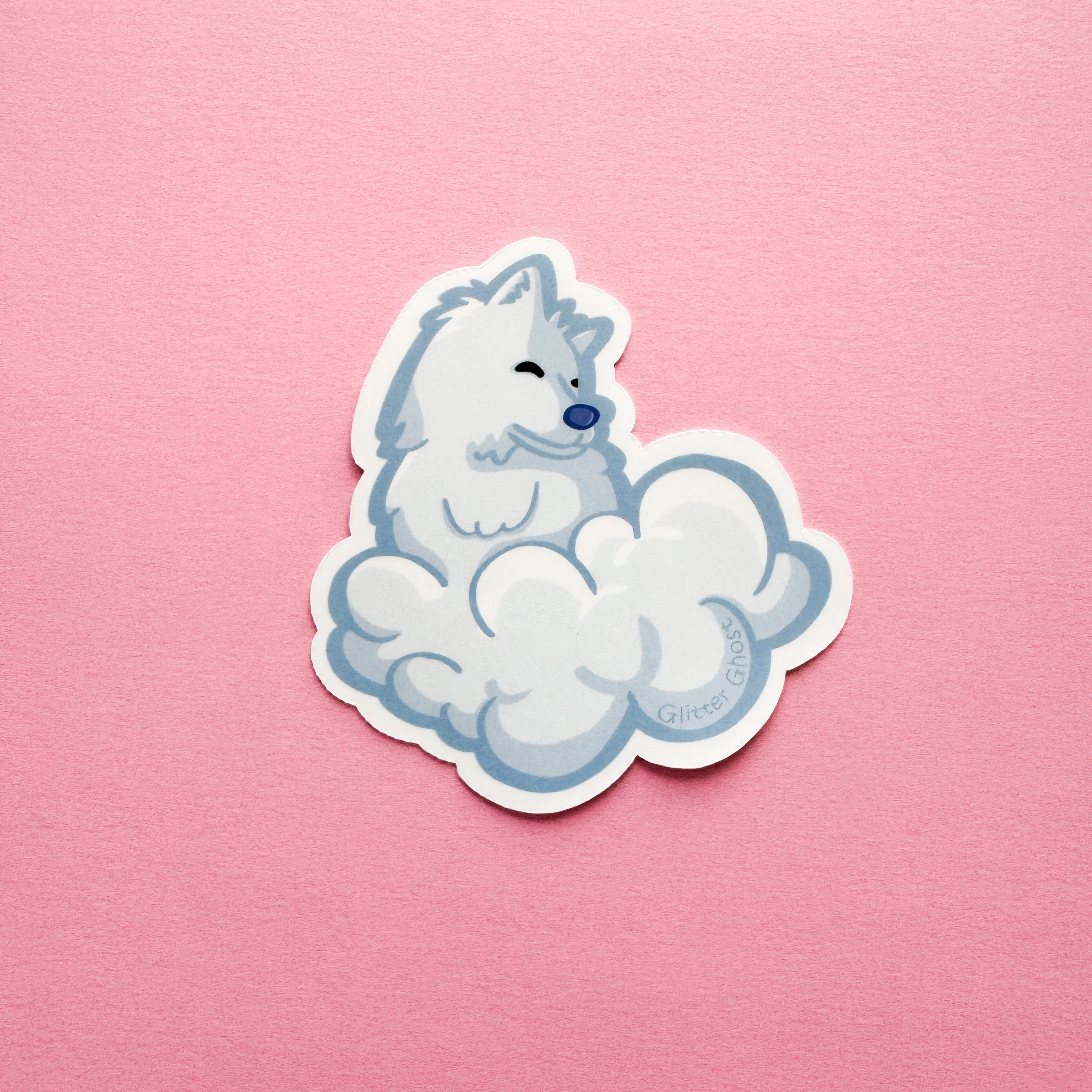 Sticker 4911 Cloud Dog Sticker – Kinsfolk Shop
