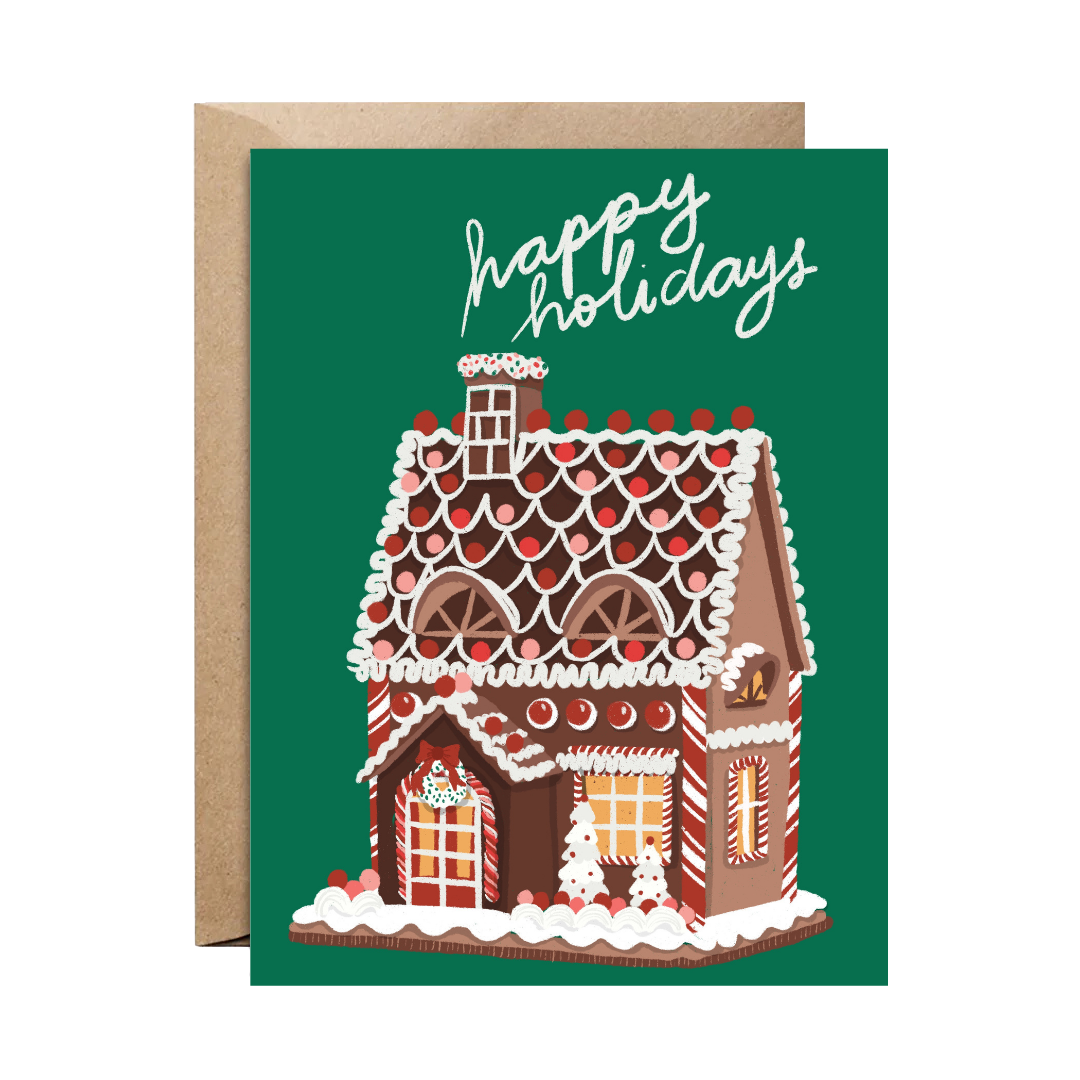 Gingerbread House Card