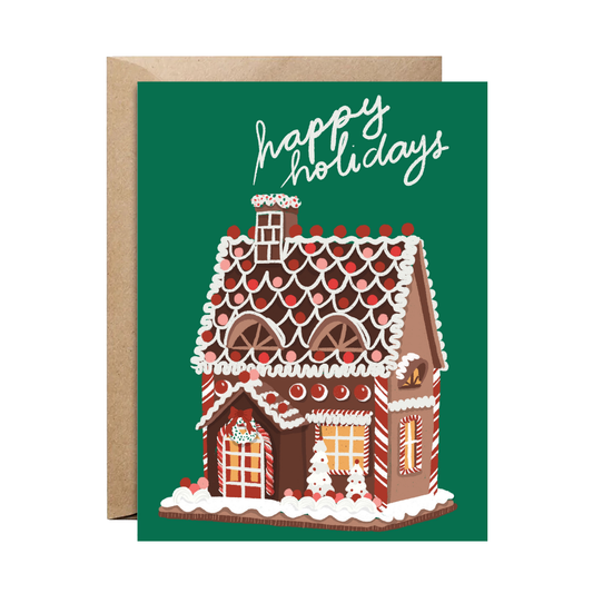 Gingerbread House Card