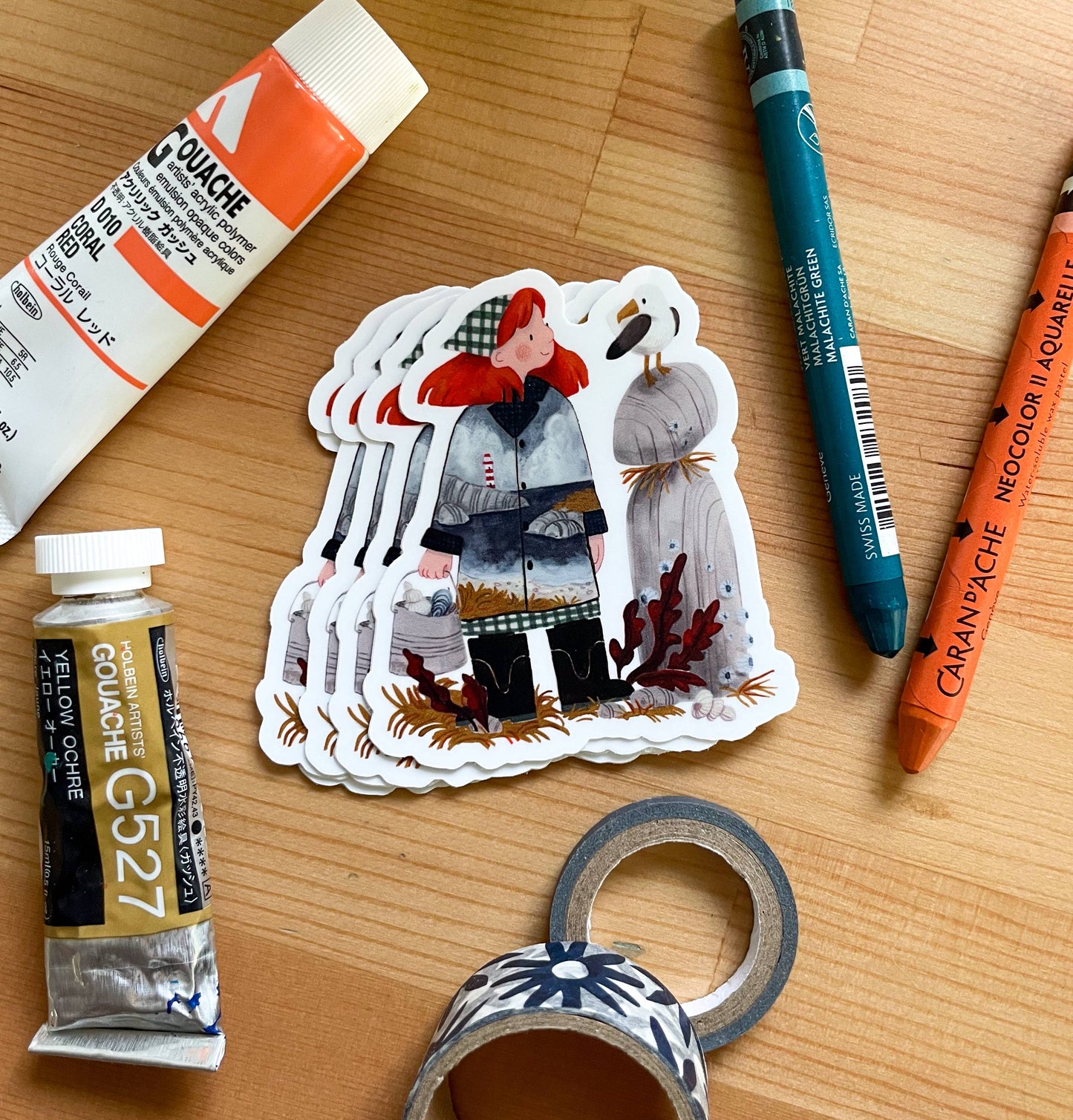 Seaside Jacket Sticker