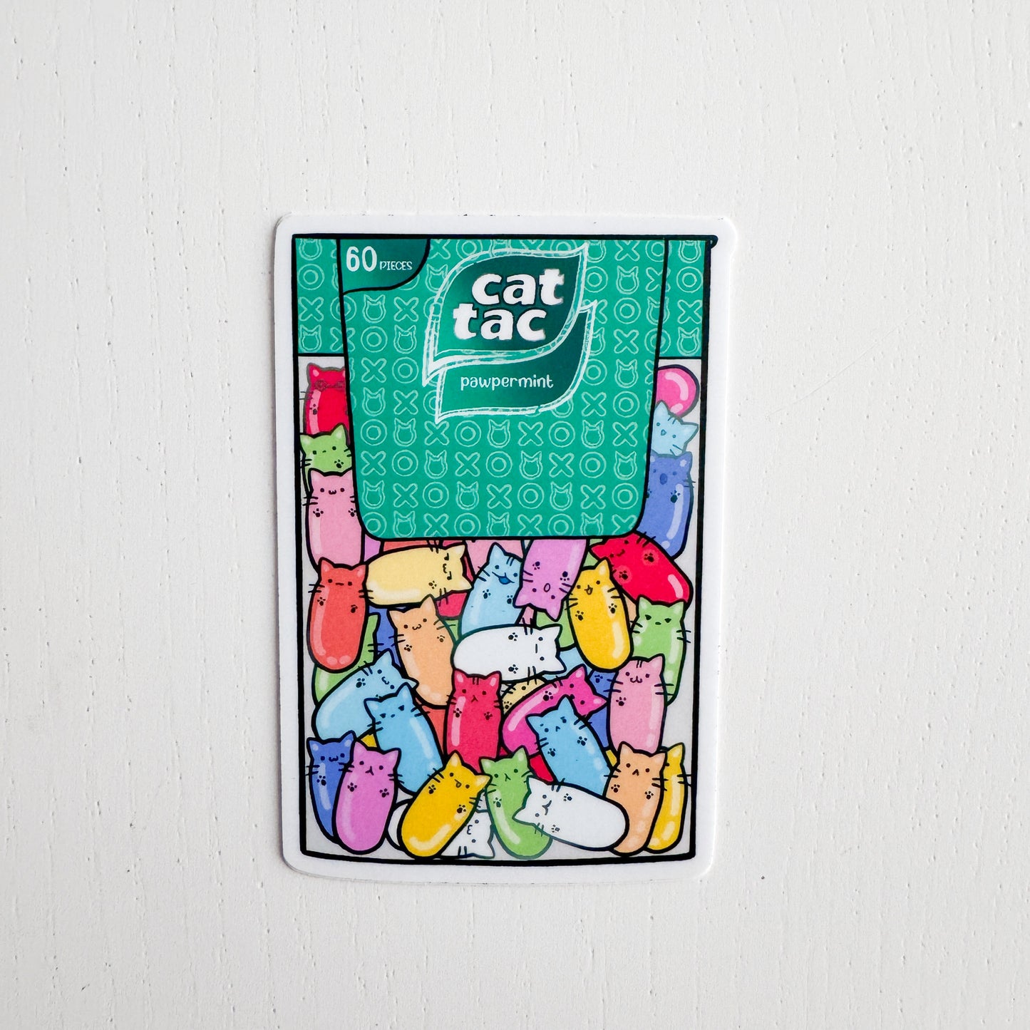 Cat Tac Sticker