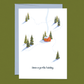 Have a Gentle Holiday Cozy Winter Card