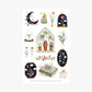 Secret Garden 4x6 Paper Sticker Sheet